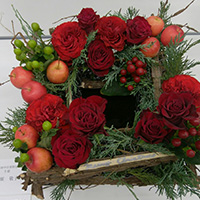 スクエアリース　鬼頭敬子作