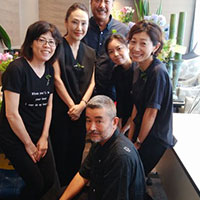 川崎景太デモンストレーションにアシスタントで参加