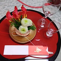 お正月のテーブルコーディネート